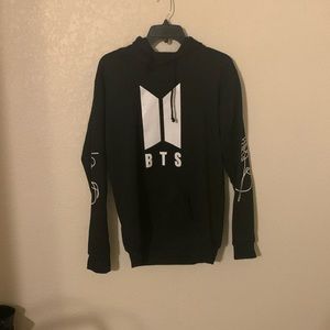 bts black love yourself hoodie size large